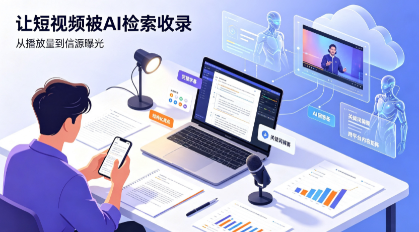 成都短视频创作者新必修课：吃透 GEO 优化，让抖音内容被豆包、DeepSeek、元宝智能体收录